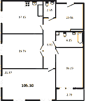 Планировка квартиры в ЖК Neva Hаus (Нева Хаус)