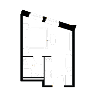 Планировка апартамента в ЖК Вольта