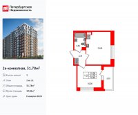 Планировка квартиры в ЖК Астра Континенталь