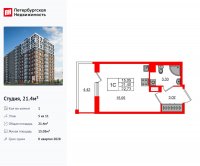 Планировка квартиры в ЖК Астра Континенталь