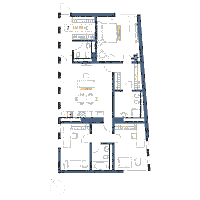 Планировка квартиры в ЖК Hovard House (Ховард Хаус)