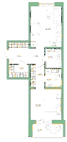 Планировка квартиры в ЖК IQ Гатчина (Ай кью Гатчина)