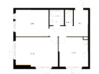 Планировка квартиры в ЖК Кантемировская, 11