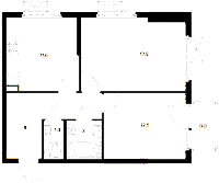 Планировка квартиры в ЖК Кантемировская, 11