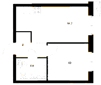 Планировка квартиры в ЖК Шкиперский 19