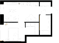 Планировка квартиры в ЖК Шкиперский 19
