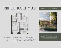 Планировка квартиры в ЖК Ultra City 3.0 (Ультра Сити 3)