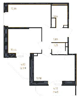 2-комнатная