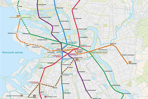 Планы открытия новых станций метро в Санкт-Петербурге до 2035 года