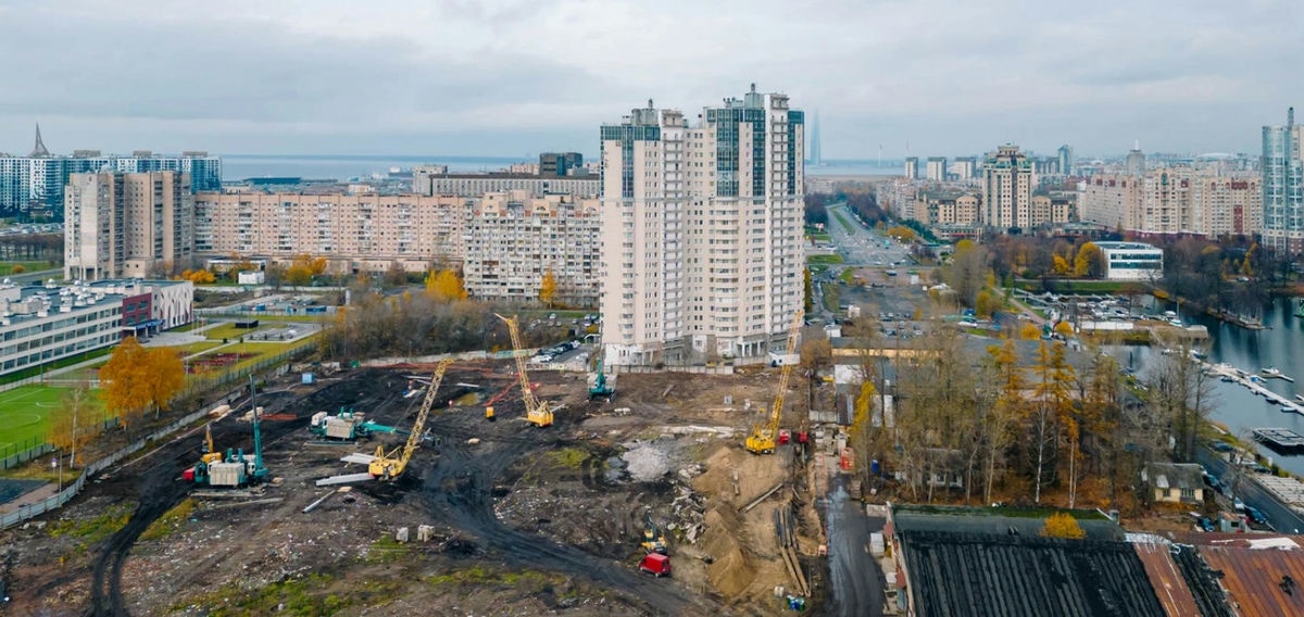 Началось строительство ЖК «Галерная гавань»