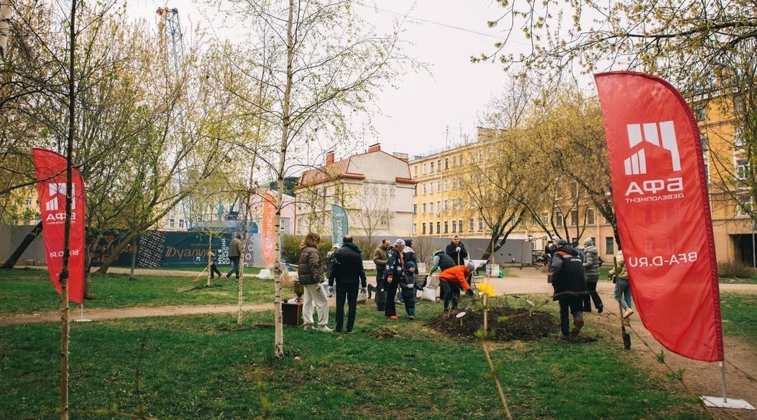 Озеленение и мониторинг: как «БФА-Девелопмент» работает в историческом квартале